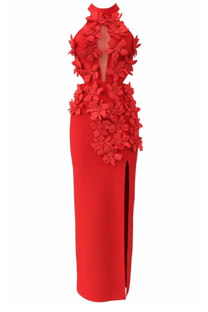 Elsa Floral Bandage Dress